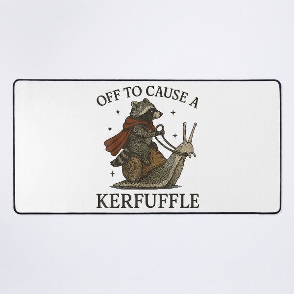 Item preview, Off to Cause A Kerfuffle Raccoon designed and sold by ChestOutLoud.