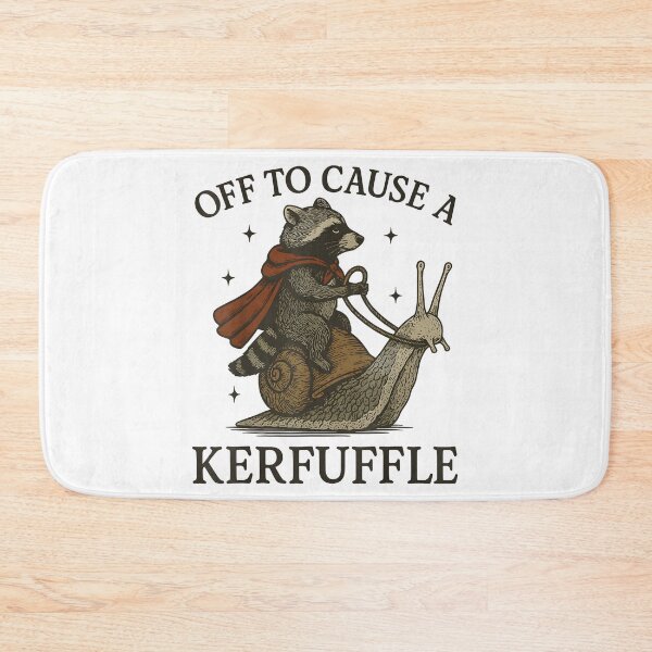 Item preview, Off to Cause A Kerfuffle Raccoon designed and sold by ChestOutLoud.