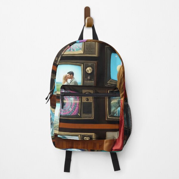 Item preview, Retro Sci-Fi TV Gallery - Vintage Television Art Grid Painting designed and sold by Cine8.
