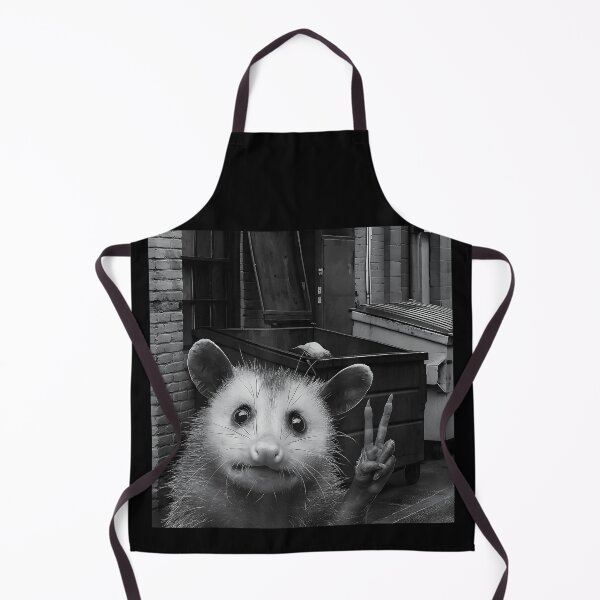 Item preview, Opossum Selfie with Trash Bin Funny designed and sold by ChestOutLoud.