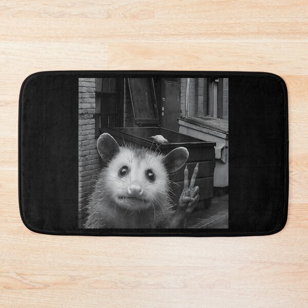 Item preview, Opossum Selfie with Trash Bin Funny designed and sold by ChestOutLoud.