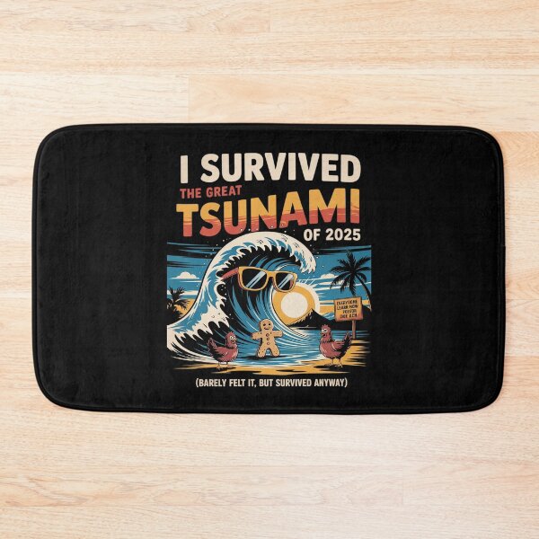Item preview, I Survived The Great Hawaii Tsunami of 2025 Everyone Learn 1  designed and sold by MarkLeedsArt.