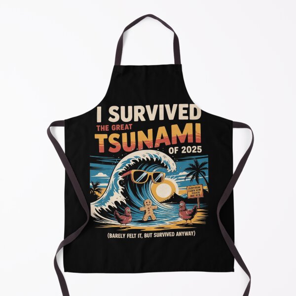 Item preview, I Survived The Great Hawaii Tsunami of 2025 Everyone Learn 1 designed and sold by MarkLeedsArt.