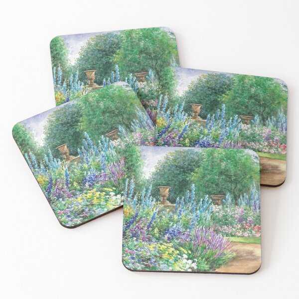 Item preview, Delphiniums in Watercolor designed and sold by tomorrowsart.