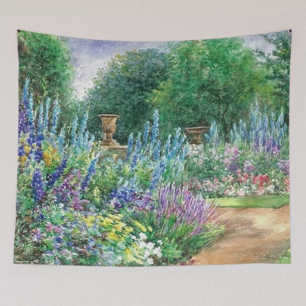 Item preview, Delphiniums in Watercolor designed and sold by tomorrowsart.