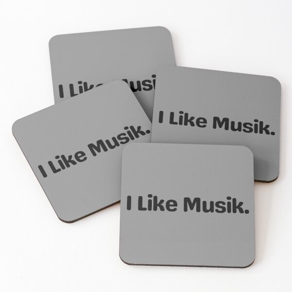 Item preview, I Like Musik – Funny Music Lover Quote Minimalist designed and sold by Fontasticc.