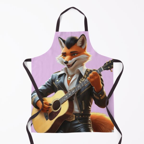 Item preview, Elvisfox the rockstar, fox meme designed and sold by Tpac-goods.