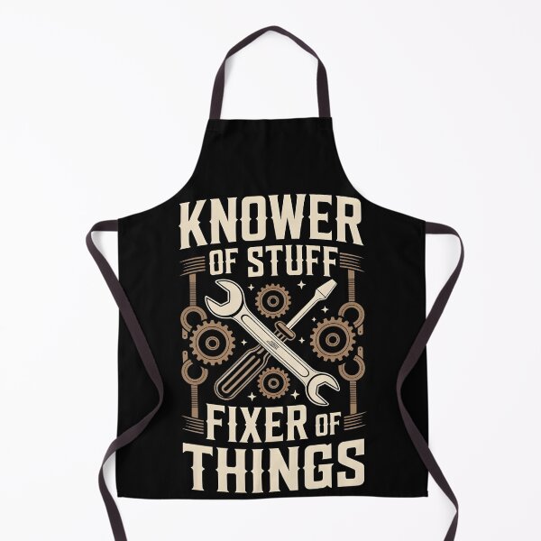 Item preview, Knower of Stuff Fixer of Things Funny Mechanic designed and sold by BLZART.