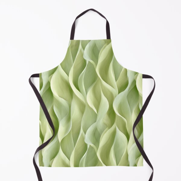 Item preview, Green Botanical Abstract Pattern – Flowing Cabbage-Inspired Texture designed and sold by NewArt33.