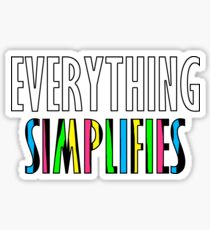 Young The Giant, Simplify Sticker