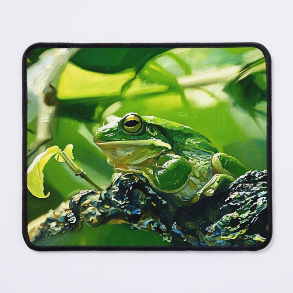 Item preview, Green Tree Frog designed and sold by tomorrowsart.