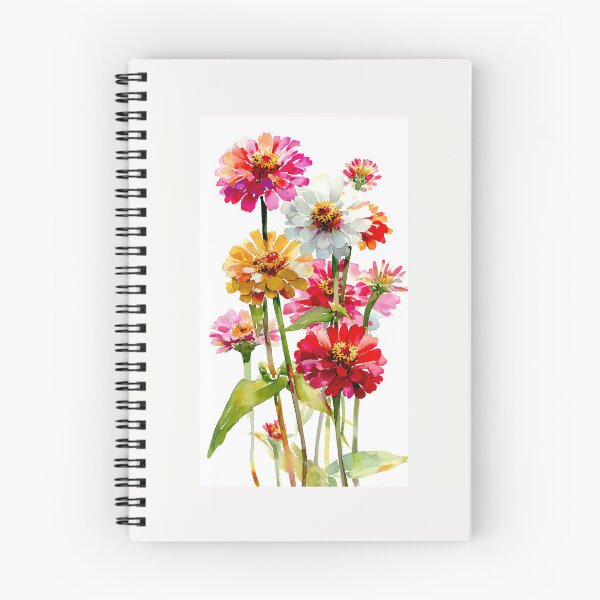 Item preview, Zinnias Flowers#7 designed and sold by Helios Be. Lavsh.