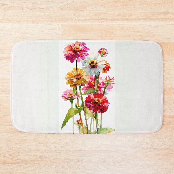 Item preview, Zinnias Flowers#7 designed and sold by Helios Be. Lavsh.