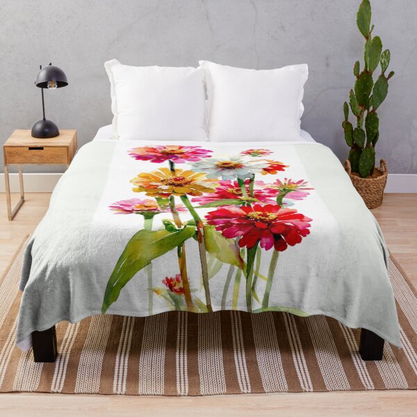 Item preview, Zinnias Flowers#7 designed and sold by Helios Be. Lavsh.