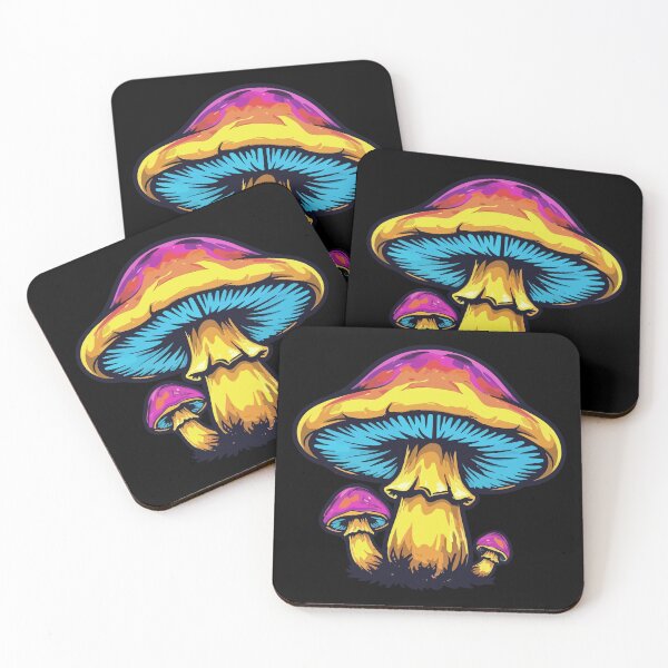 Item preview, Bioluminescent Mushrooms designed and sold by Grypis.