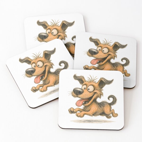 Item preview, Playful Running Dog designed and sold by Yomere.