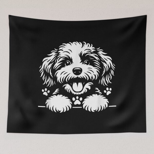 Item preview, Cute Cavapoo Scout Dog Graphic Design for Mom Dad Kids designed and sold by SALI MANI.