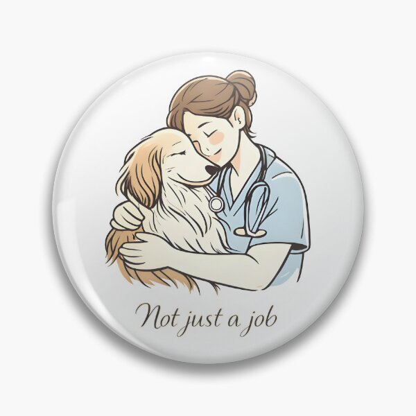Item preview, Not Just a Job – Veterinary Love and Compassion designed and sold by Bettybee00.