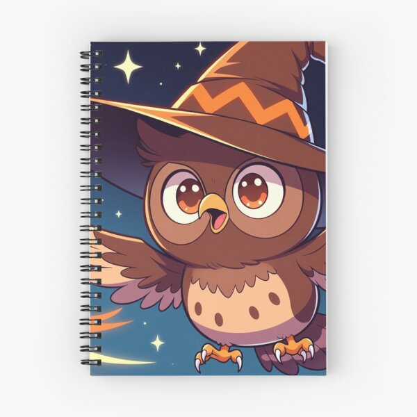 Item preview, Copy of Cute Chibi Owl Wizard with Surprised Face Hoodie Design designed and sold by NovaDigitalArt45.