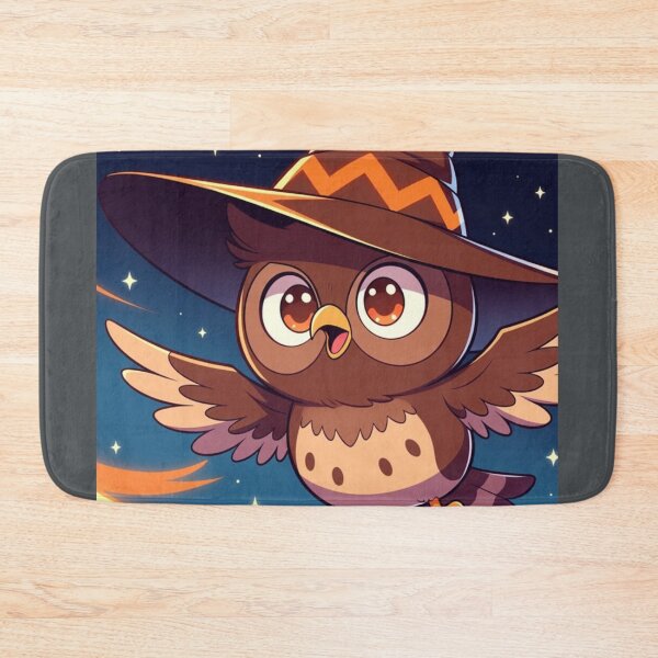 Item preview, Copy of Cute Chibi Owl Wizard with Surprised Face Hoodie Design designed and sold by NovaDigitalArt45.