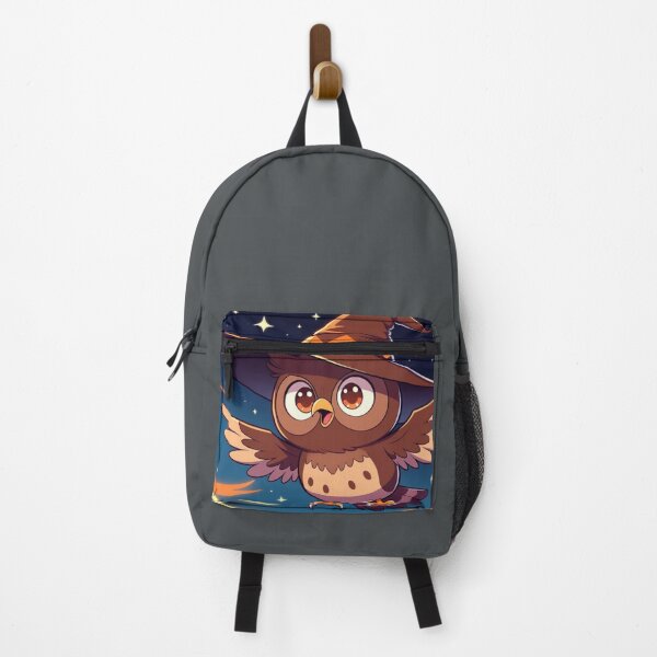 Item preview, Copy of Cute Chibi Owl Wizard with Surprised Face Hoodie Design designed and sold by NovaDigitalArt45.