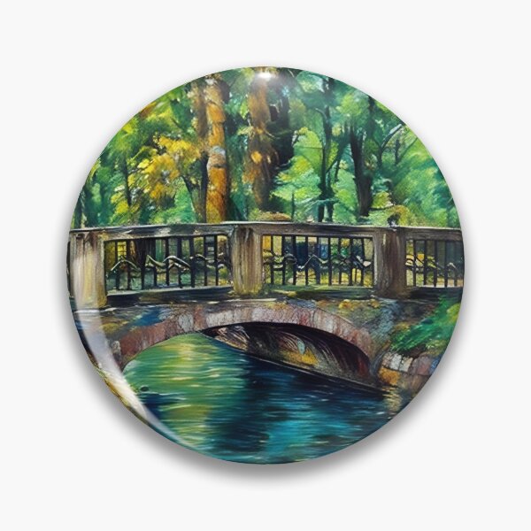 Artikelvorschau, Brücke im Park entworfen und verkauft von tomorrowsart.