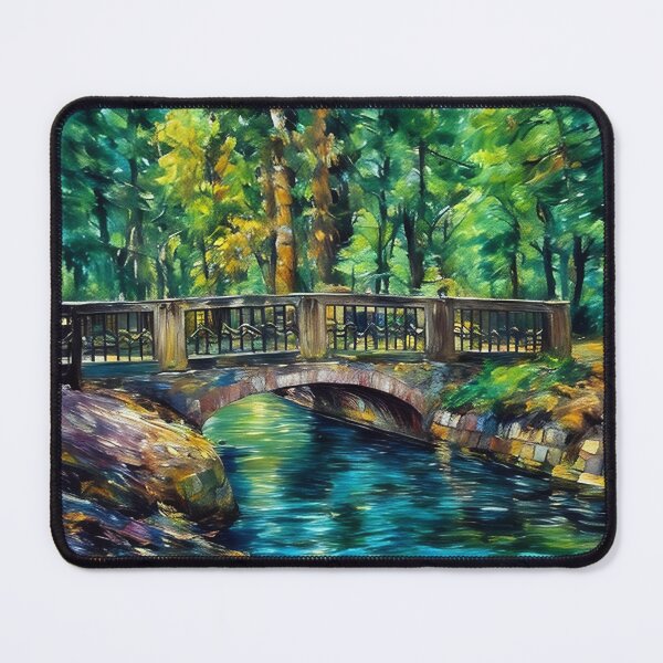 Item preview, Bridge in the Park designed and sold by tomorrowsart.