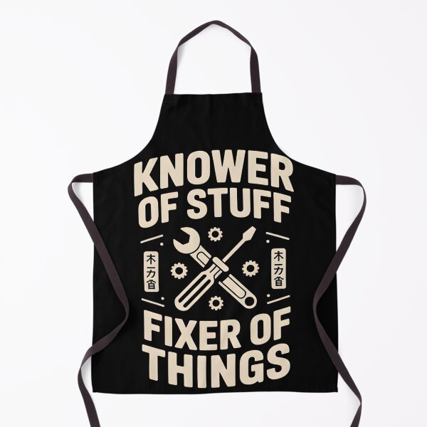 Item preview, Knower of Stuff Fixer of Things Funny Mechanic designed and sold by BLZART.