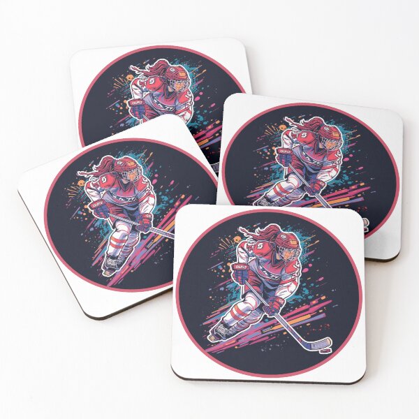 Item preview, Winter Sports Women Hockey Games Sticker designed and sold by colorleafz.