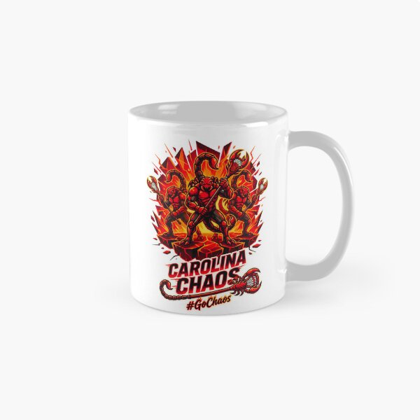 Item preview, Carolina Chaos Illustrated Fan Design for Lacrosse Lovers designed and sold by Designfordream.