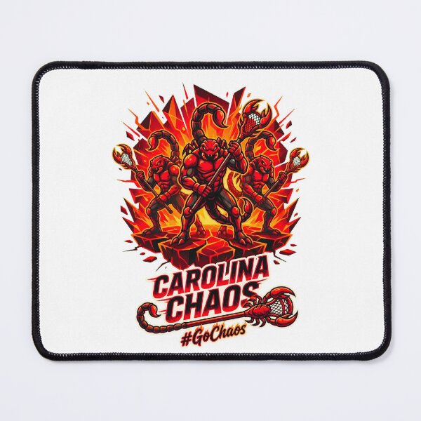 Item preview, Carolina Chaos Illustrated Fan Design for Lacrosse Lovers designed and sold by Designfordream.
