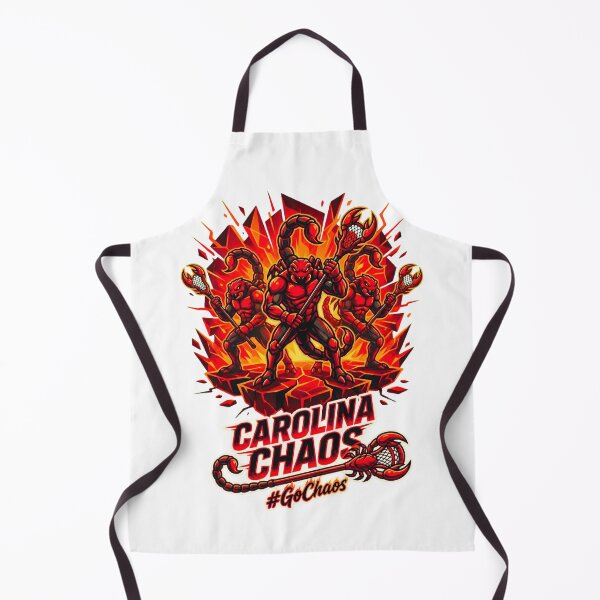 Item preview, Carolina Chaos Illustrated Fan Design for Lacrosse Lovers designed and sold by Designfordream.