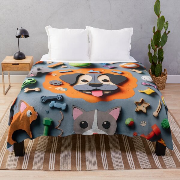 Item preview, Dogs, Cats and Their Toys designed and sold by Like-Cats-Dogs.