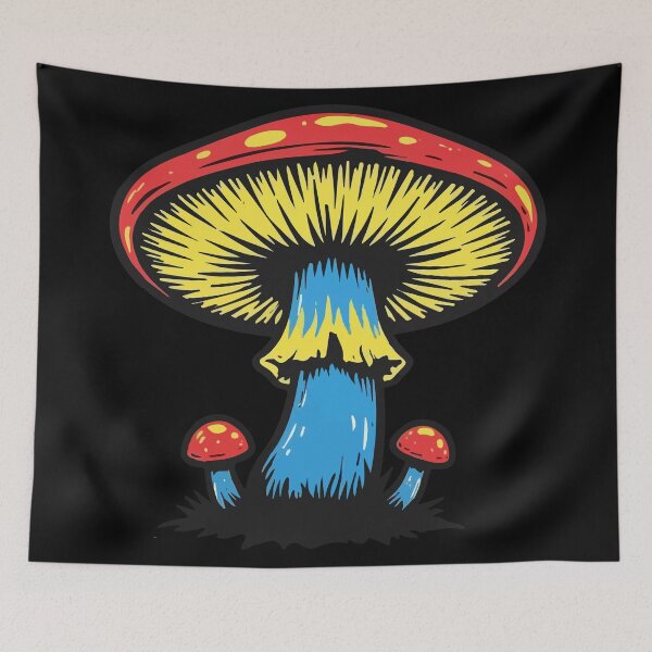 Item preview, Bioluminescent Mushrooms designed and sold by Grypis.