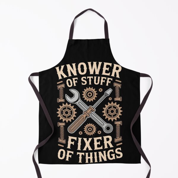 Item preview, Knower of Stuff Fixer of Things Funny Mechanic designed and sold by BLZART.