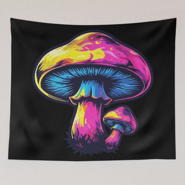 Item preview, Bioluminescent Mushrooms designed and sold by Grypis.