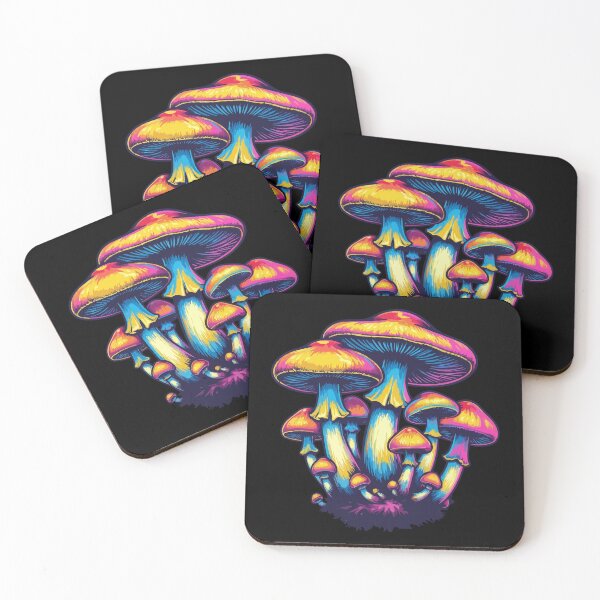 Item preview, Bioluminescent Mushrooms designed and sold by Grypis.