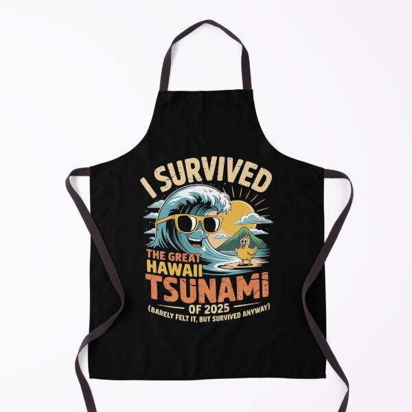 Item preview, I Survived The Great Hawaii Tsunami of 2025 Everyone Learn 23 designed and sold by MarkLeedsArt.