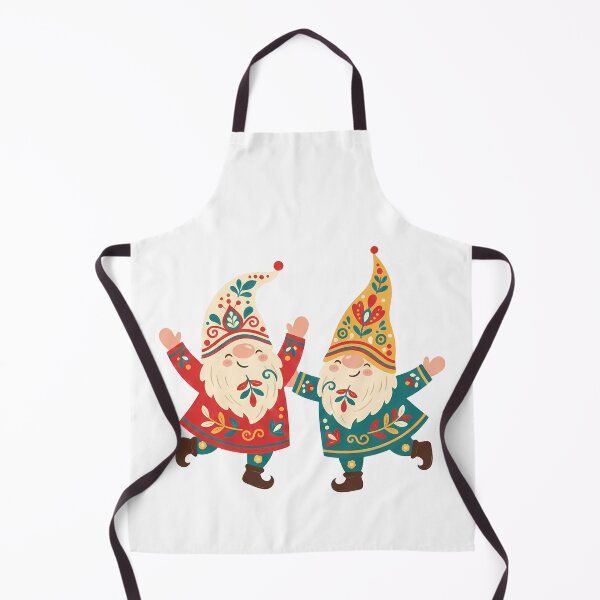 Item preview, Dancing Gnomes – Scandinavian Folk Art by heidiannemorris © designed and sold by FOLK ART FUSION by heidiannemorris.