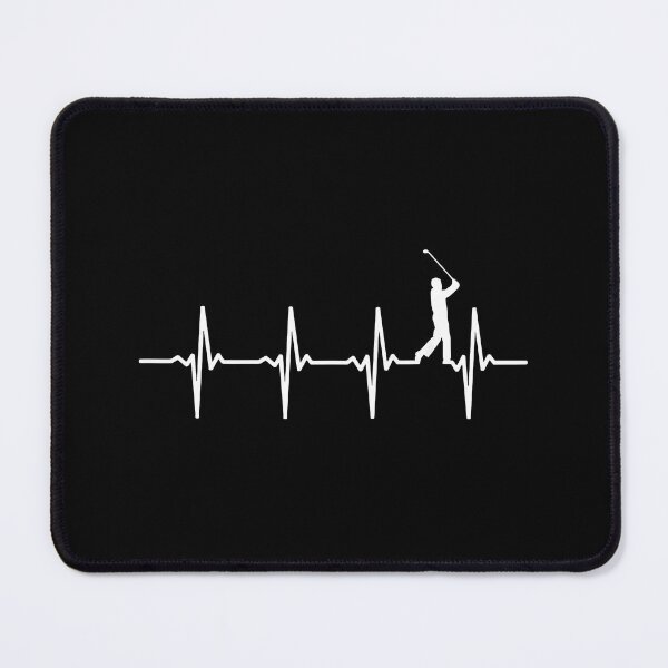 Item preview, Golf Player Golfer Heartbeat designed and sold by ChestOutLoud.