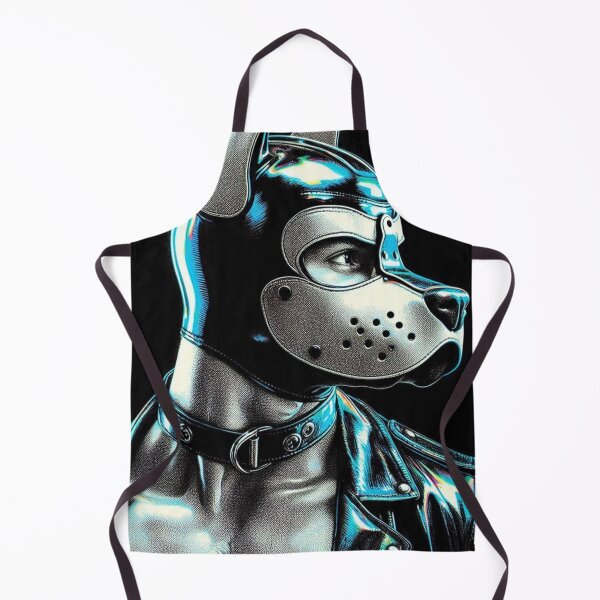 Item preview, Pup Play - CyberPup Wolfie Gay Leather Bar Berlin Pride Graphic Design designed and sold by ItsAKinkThing.