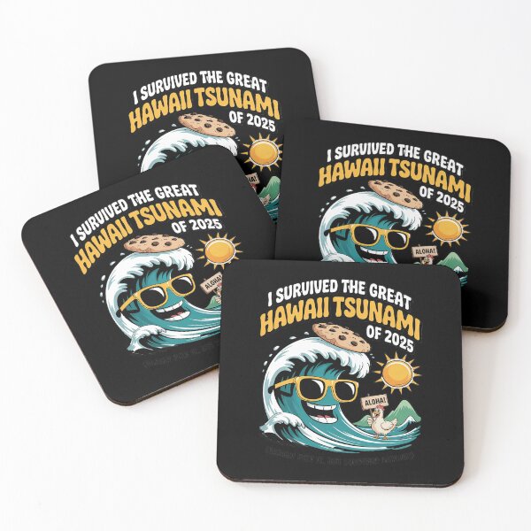 Item preview, I Survived The Great Hawaii Tsunami of 2025 Everyone Learn 41  designed and sold by MarkLeedsArt.