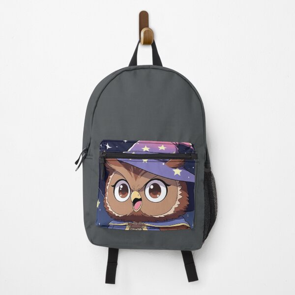 Item preview, Copy of Cute Chibi Owl Wizard with Surprised Face Hoodie Design designed and sold by NovaDigitalArt45.