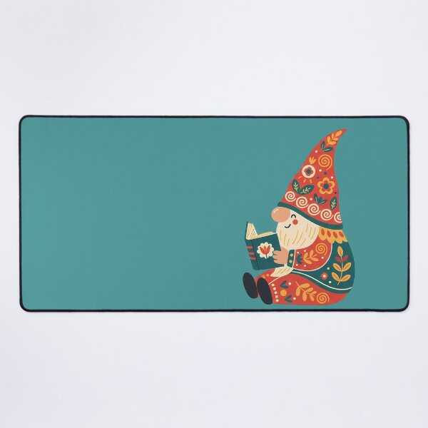 Item preview, Reading Gnome – Scandinavian Folk Art by heidiannemorris © designed and sold by FOLK ART FUSION by heidiannemorris.
