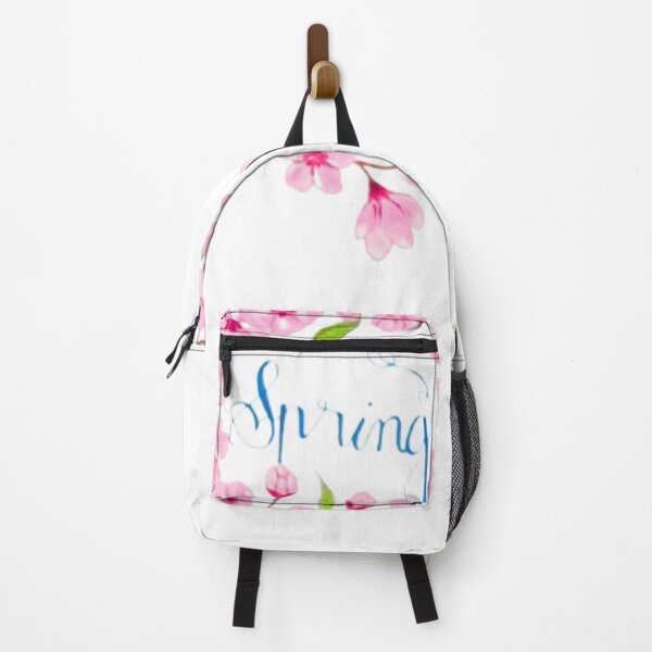 Item preview, Spring Blossom Wreath – Hand-Painted Floral Typography designed and sold by MysticPurpleHue.