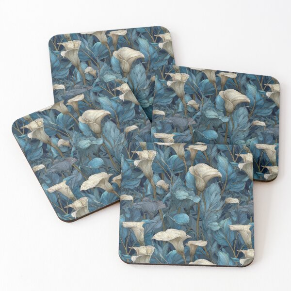 Item preview, Bold Calla Lilies Print  - Birthday Flower Pattern  - Wedding Gift Ideas designed and sold by RoyalStarsPatts.