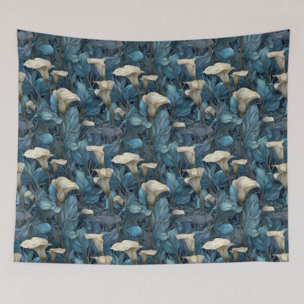 Item preview, Bold Calla Lilies Print  - Birthday Flower Pattern  - Wedding Gift Ideas designed and sold by RoyalStarsPatts.