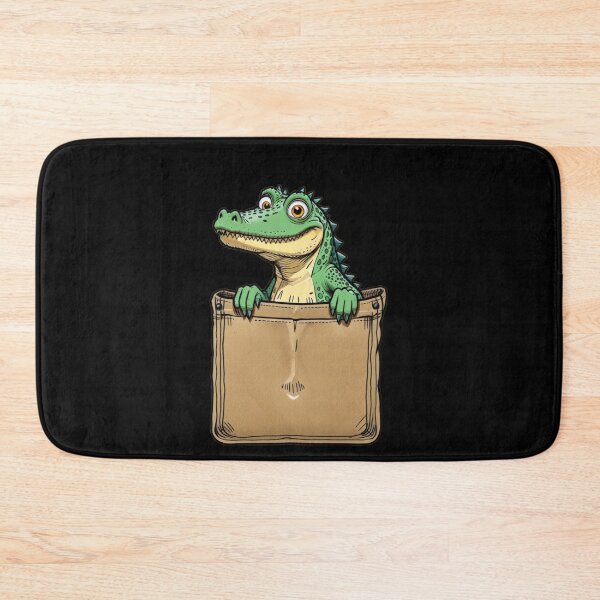 Item preview, pocket reptile embroidery clothing patch V01 designed and sold by CreArtorium.