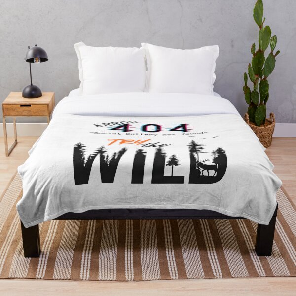 Item preview, Error 404 Social Battery Not Found Try Outdoors Retro Aesthetic designed and sold by DragonPrint.