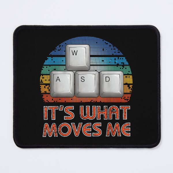 Item preview, Retro Vintage WASD PC Gamer Gaming Lover designed and sold by ChestOutLoud.